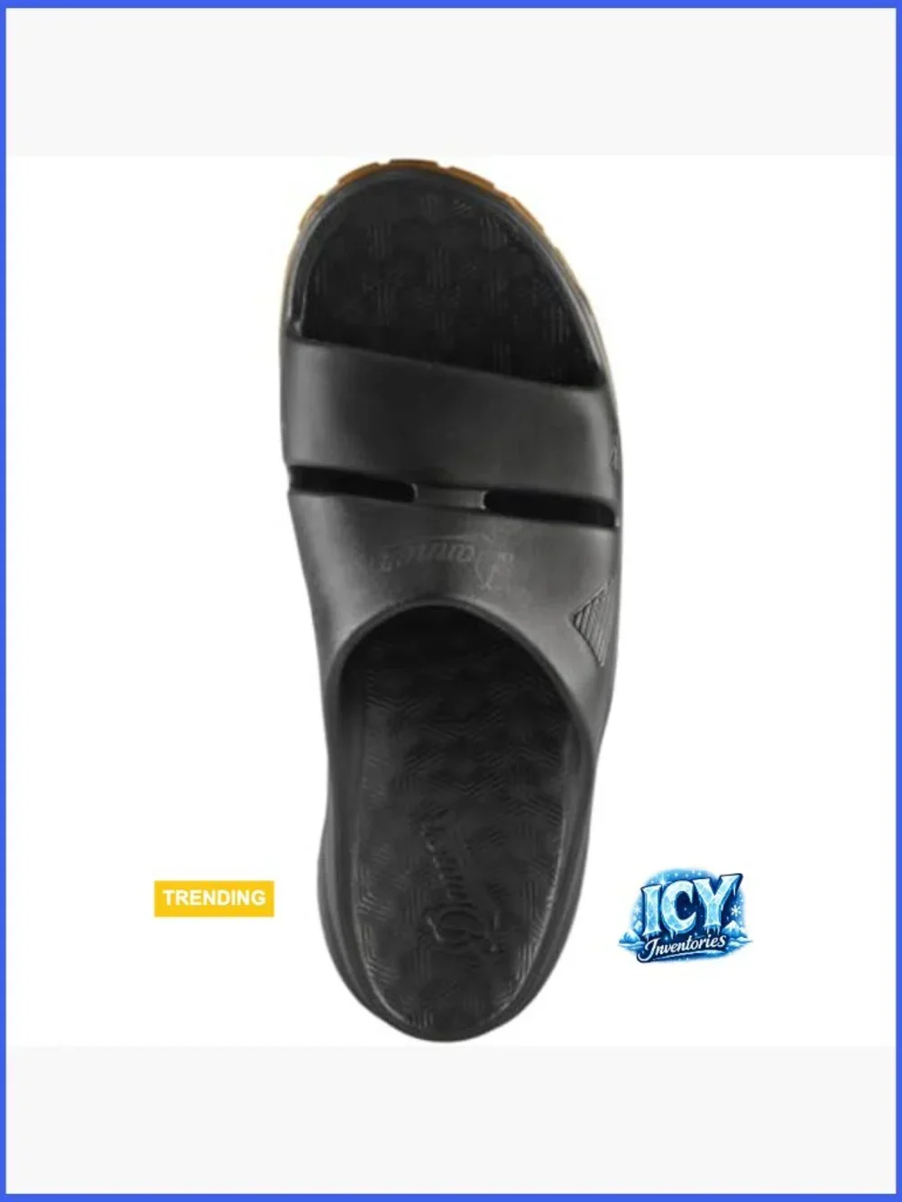 Men's Slide Sandals - Comfortable, Durable Leather Outdoor Footwear